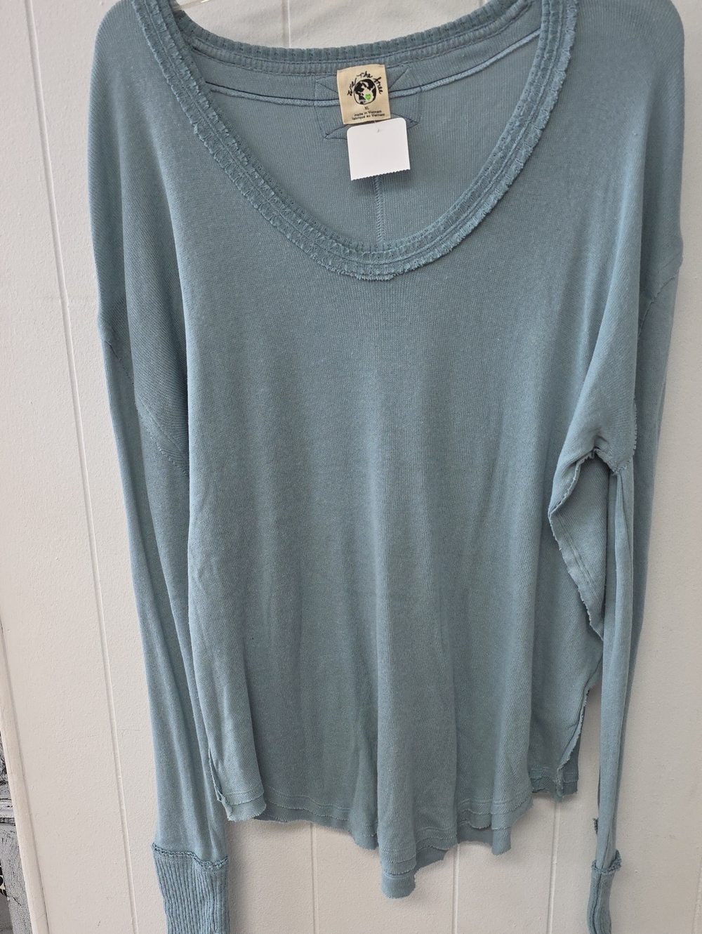 Free People Sz Xl Top Scoop Neck We The Free - Picture 4 of 4